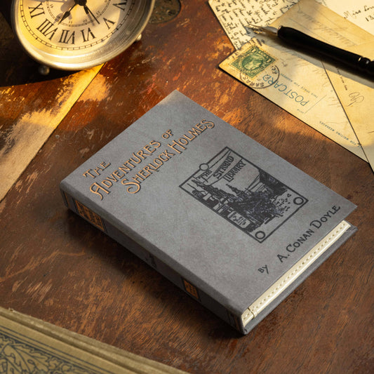 'The Adventures Sherlock Holmes' by Arthur Conan Doyle 1892 1937 Passport/Notebook Wallet