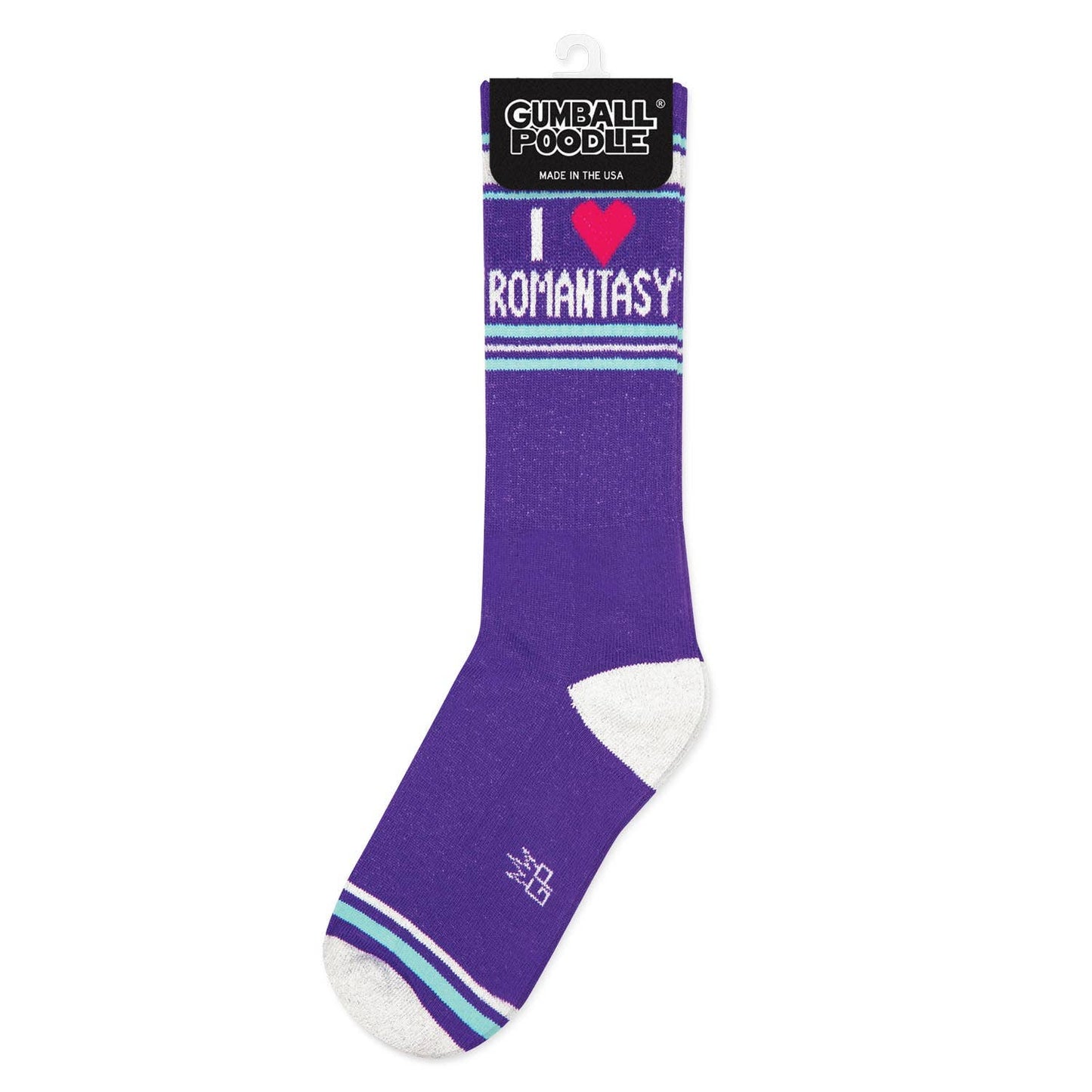 I ❤️ Romantasy Gym Crew Socks