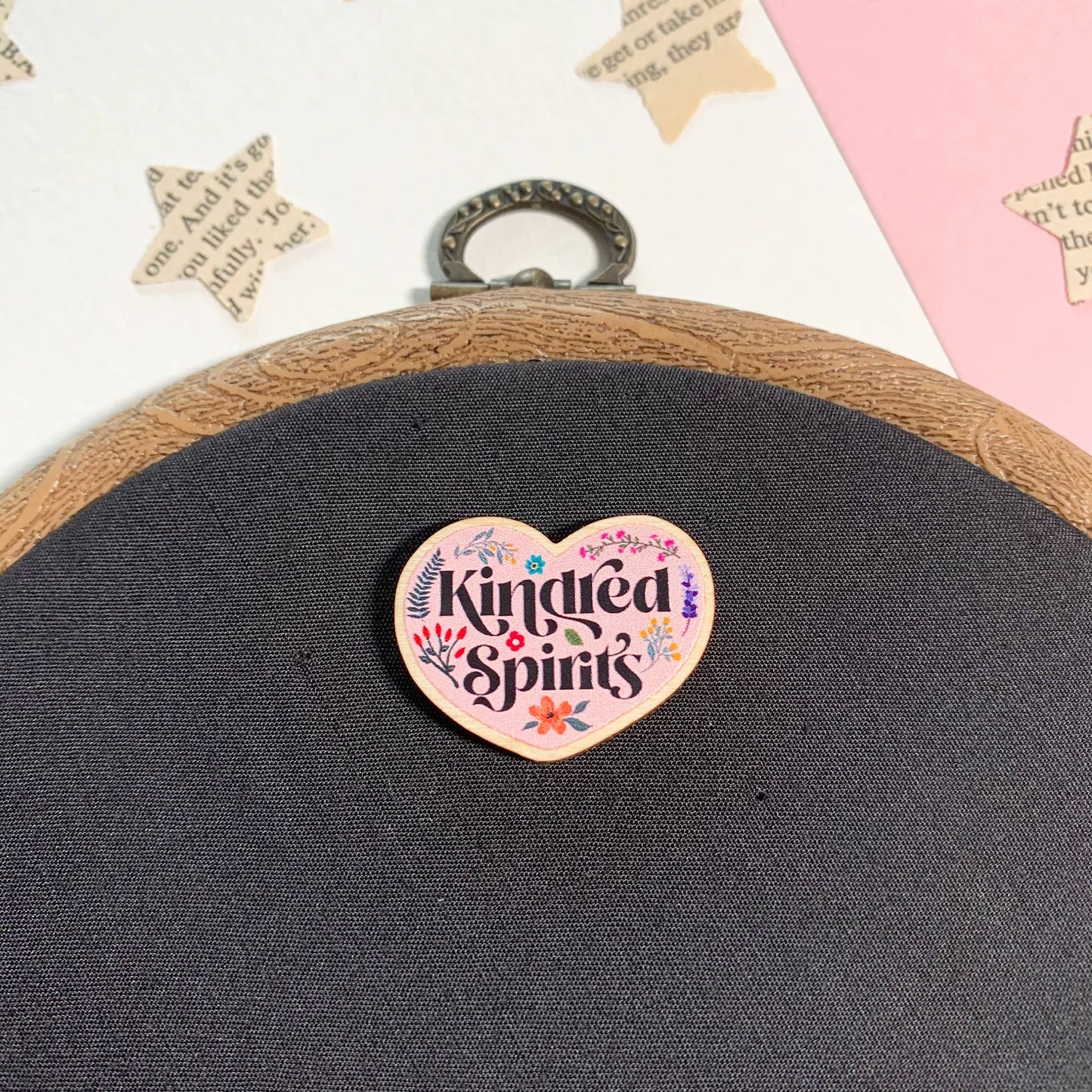 Anne of Green Gables - Kindred Spirits Wooden Pin