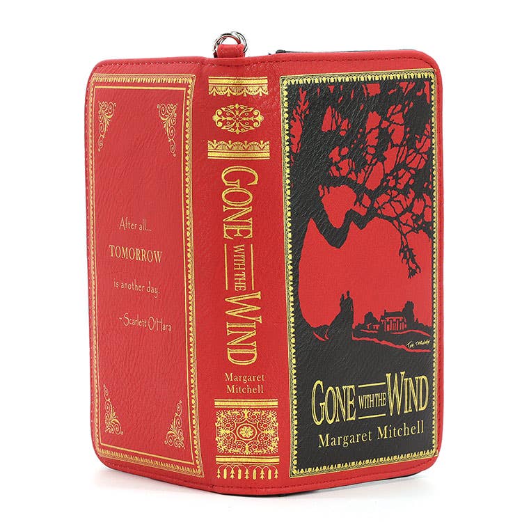 Gone with the Wind Book Wallet in Vinyl: Red