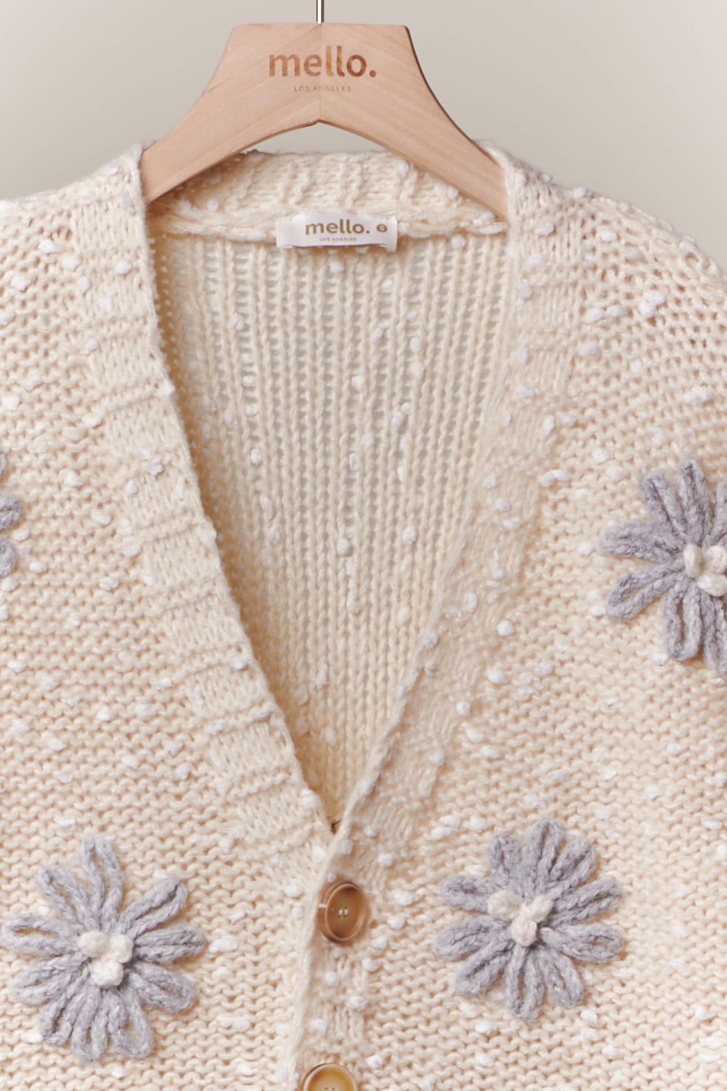 Flower Patch Button Down Cardigan