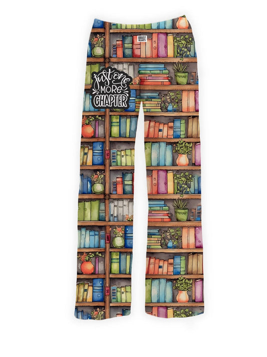 Just One More Chapter Bookshelf Lounge Pants