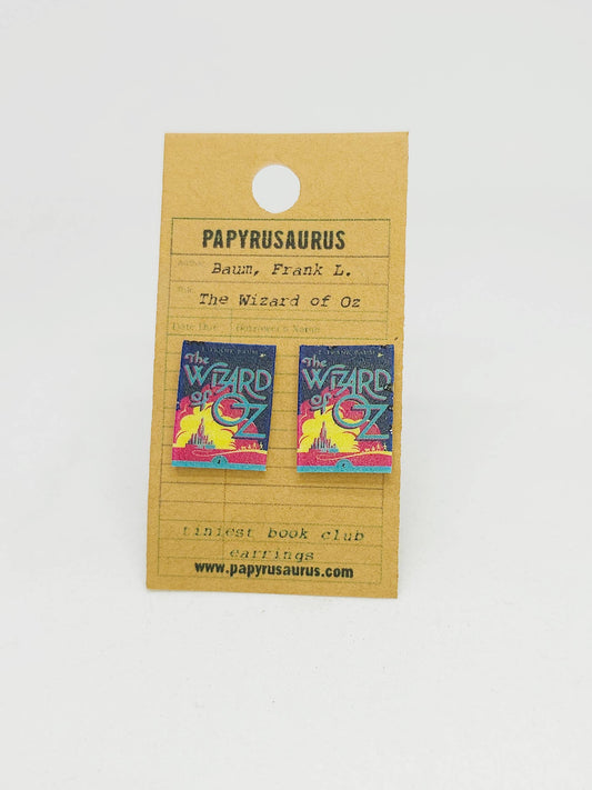 The Wizard of Oz Tiniest Book Club Earrings-