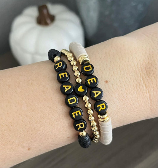 Dear Reader Bracelet Stack