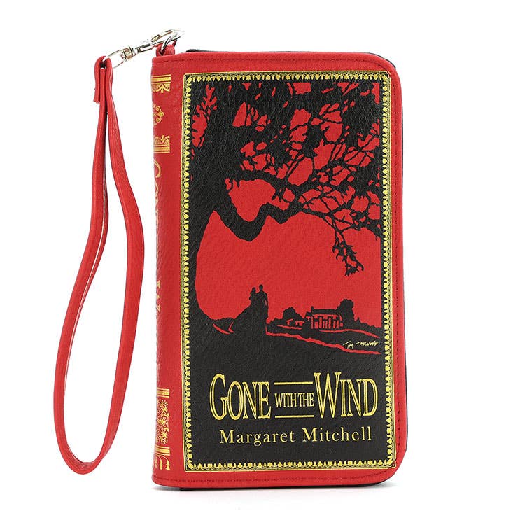 Gone with the Wind Book Wallet in Vinyl: Red