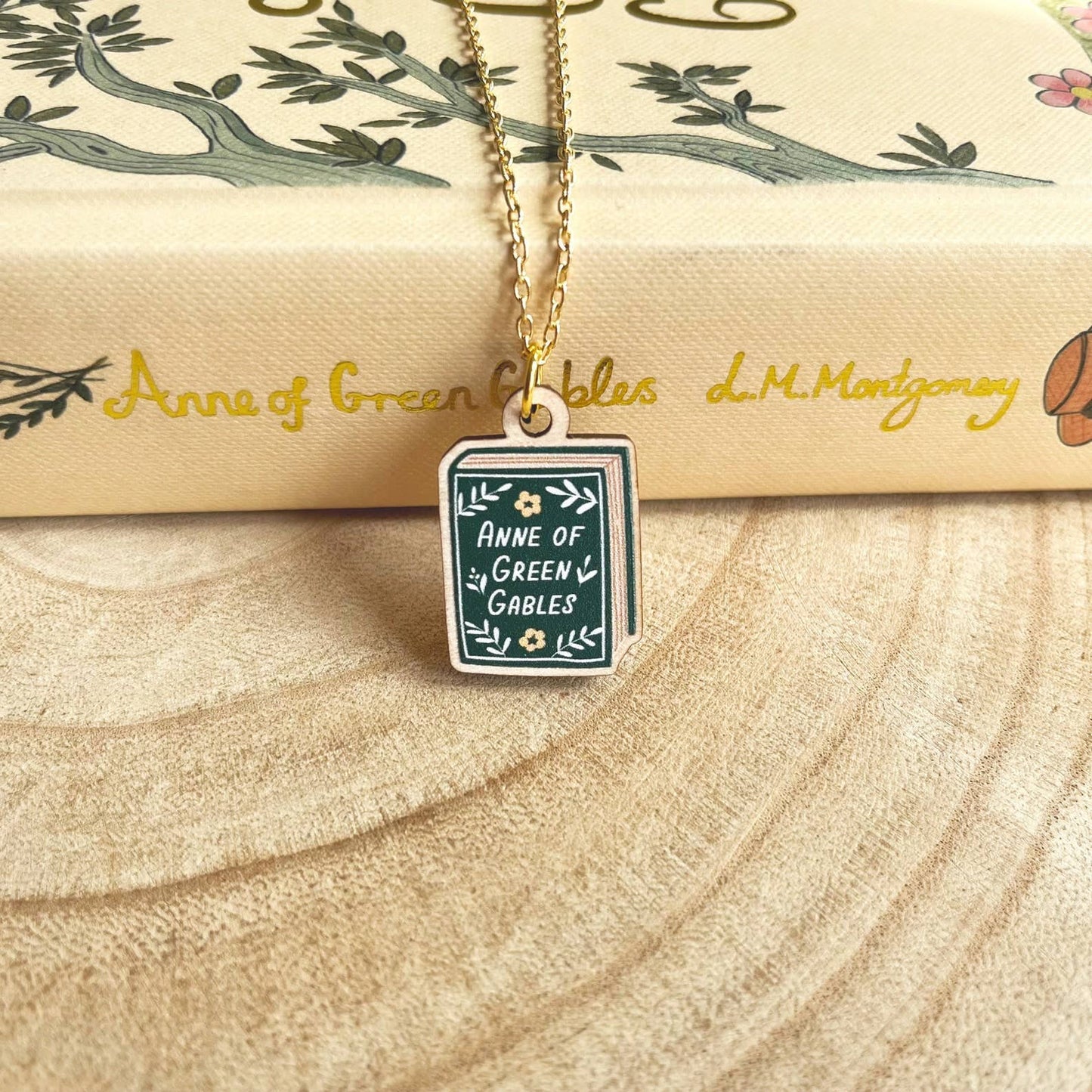 Anne of Green Gables Book Necklace