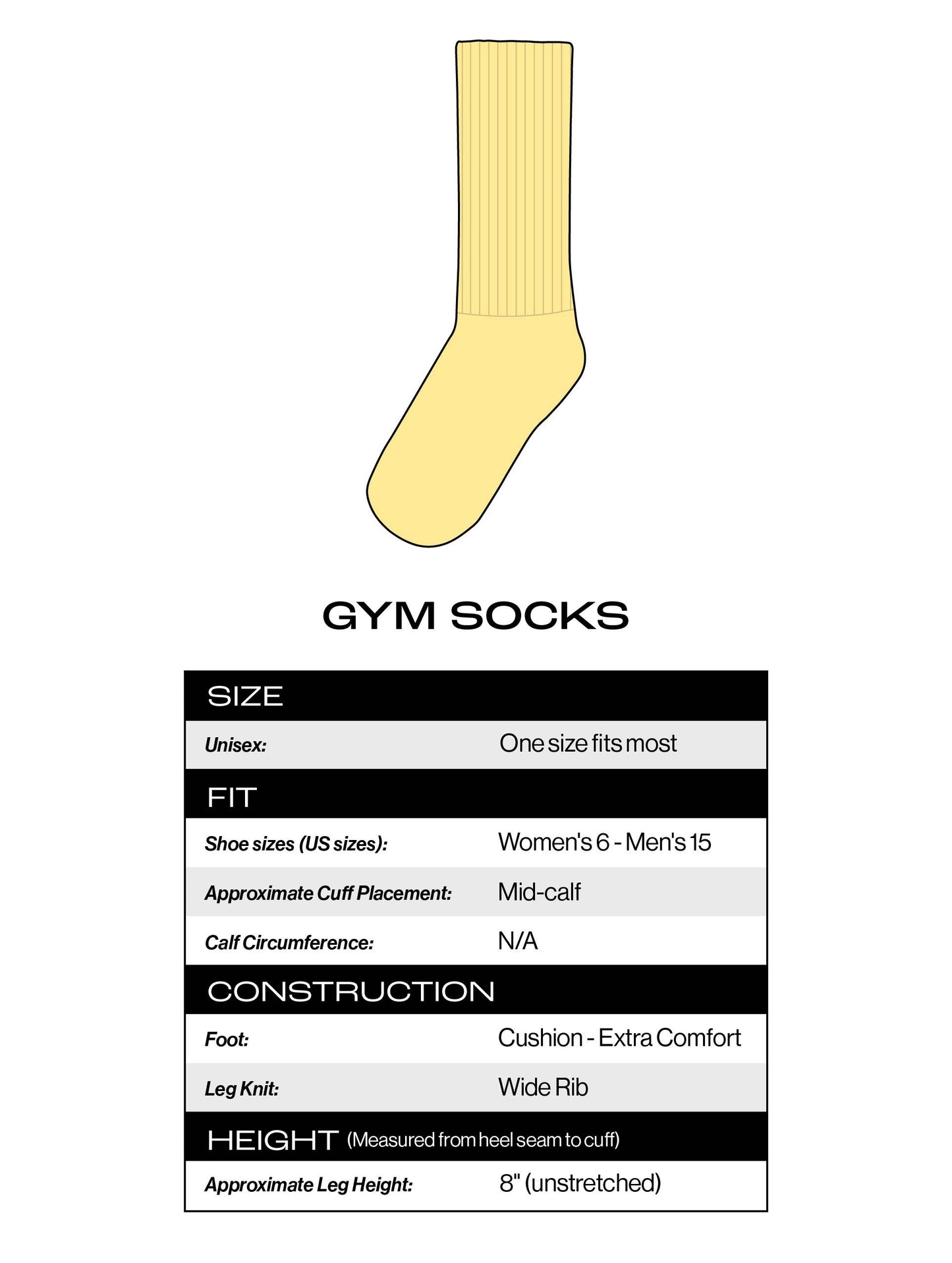 Book Nerd Gym Crew Socks