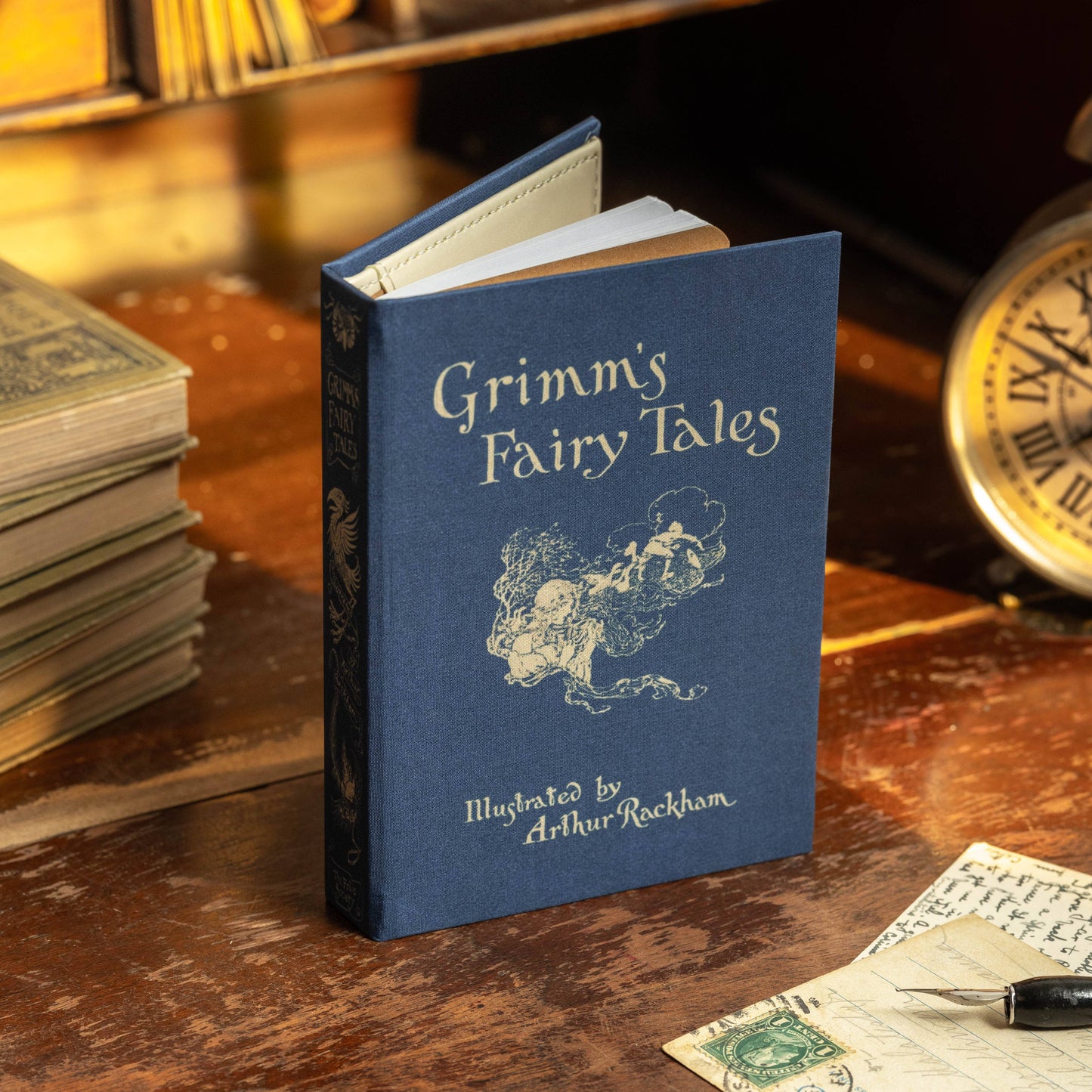 'Grimm’s Fairy Tales' by Jacob & Wilhelm Grimm 1812 Passport/Notebook Wallet