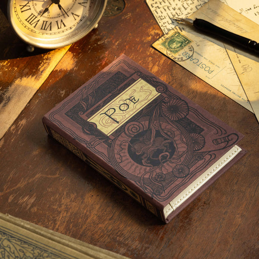 'The Complete Poetical Works of Edgar Allan Poe' 1884 edition Passport/Notebook Wallet