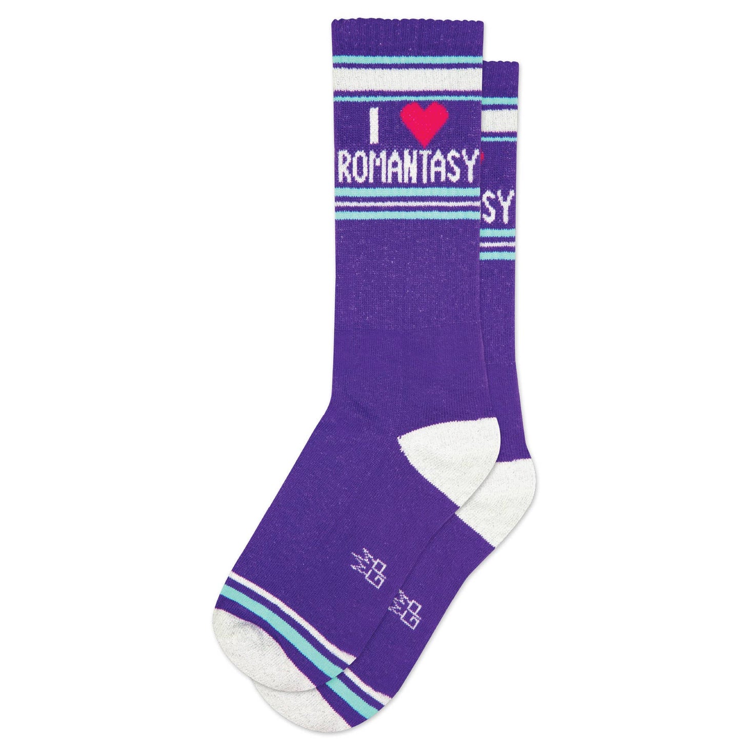 I ❤️ Romantasy Gym Crew Socks