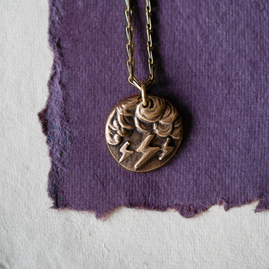 Tempest Necklace - Storm Cloud