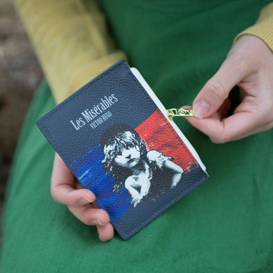 Les Miserables Book Vegan Coin Purse Card Wallet